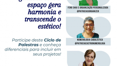 Ciclo de palestras  Conexão: Corpo – Mente – Ambiente