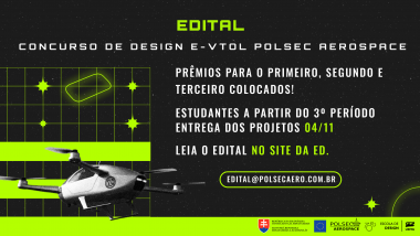 Lançamento de edital do Concurso de Design e-VTOL Polsec Aerospace