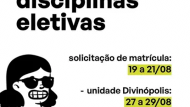 Período para solicitação de matrícula em disciplinas eletivas