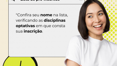 Lista de pré-inscritos em disciplinas optativas – 02/2025